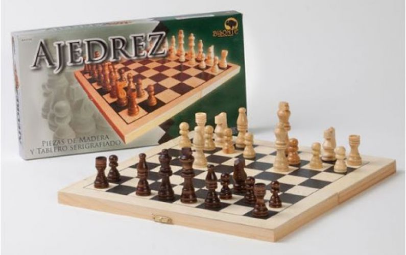 Ajedrez madera